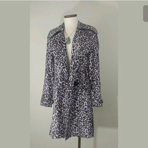 Alberto Makali all Fur Trench Coat USA made